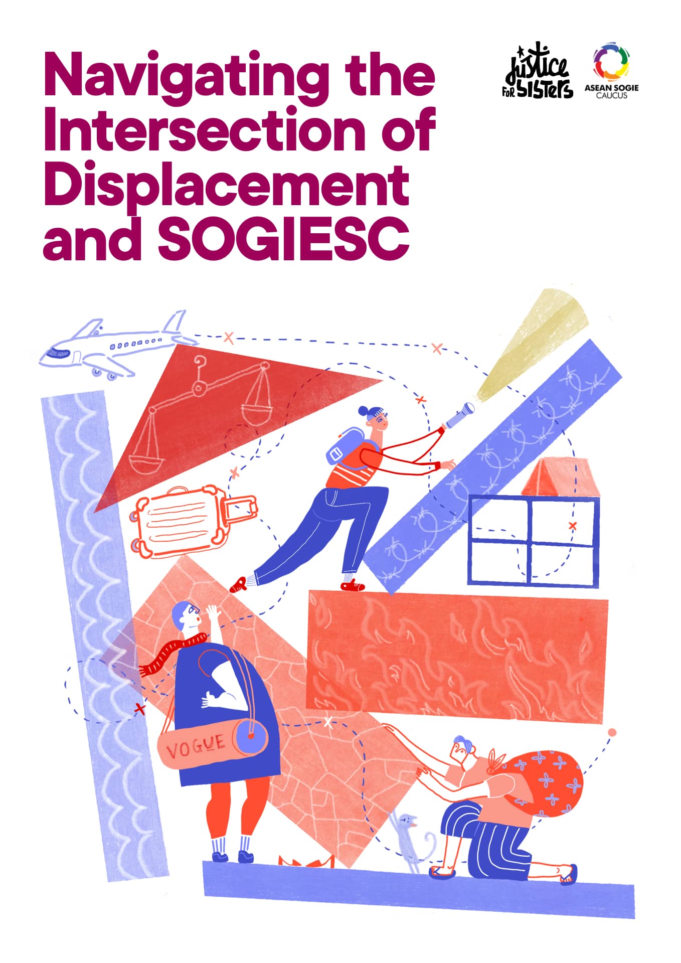 cover of Navigating the Intersection of Displacement and SOGIESC 